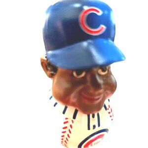 CHICAGO CUBS Home Run Slugger Baseball Christmas Tree Ornament MLB SIZE: 3.0"